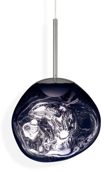 Lampada a sospensione Tom Dixon, Melt Mini, dimmerabile, Grigio, Soggiorno, Plastica, Design