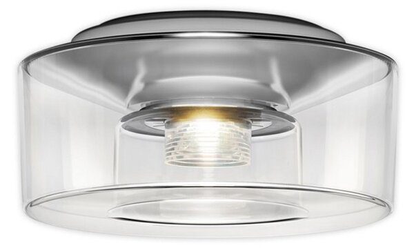 Plafoniera Serien Lighting, Curling M, dimmerabile, Trasparente, Soggiorno, Plastica, Moderno