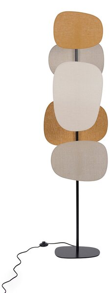 Lampada da terra MARKET SET, Screen 70's, Multicolore, Soggiorno, Tessuto / Tessile, Design