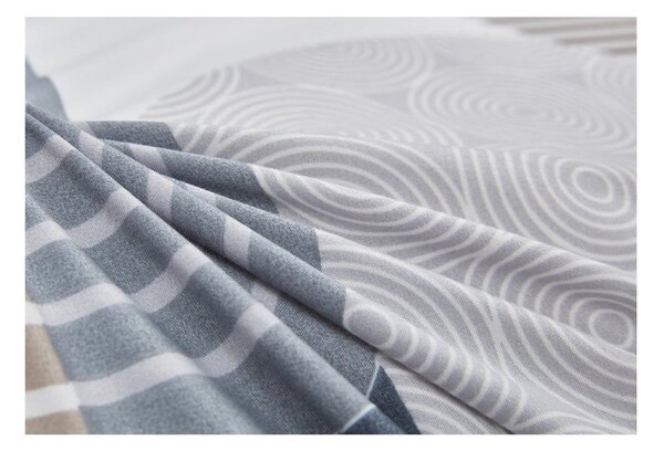 Set copripiumino e federa in microsatinato per letto singolo 3 pezzi 140x200 cm Beryl – My House