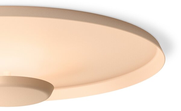 Applique da parete Vibia, Top, dimmerabile, Rosa / Rosé, Soggiorno, Metallo, Moderno