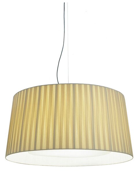 Lampada a sospensione Santa & Cole, Beige, Soggiorno, Tessuto / Tessile