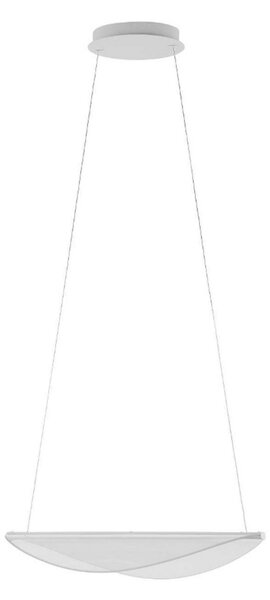 Lampada a sospensione Stilnovo, Diphy, dimmerabile, Bianco, Soggiorno, Metallo, Design