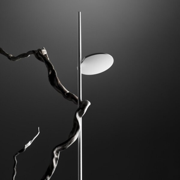 Lampada da terra Stilnovo, Kimia, dimmerabile, Nero, Soggiorno, Metallo, Design