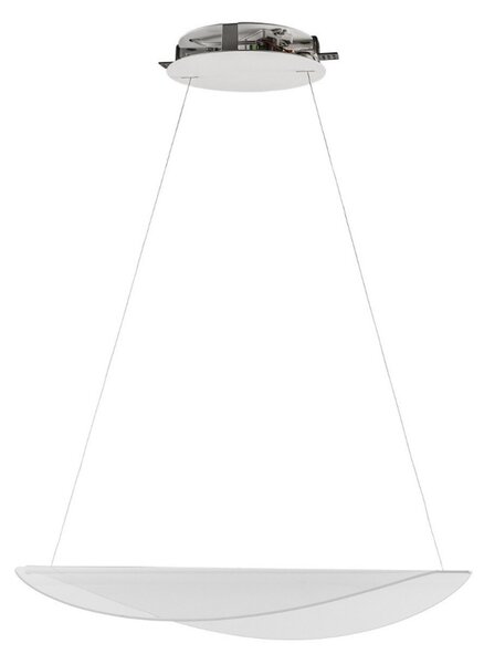 Lampada a sospensione Stilnovo, Diphy, dimmerabile, Bianco, Soggiorno, Plastica, Design