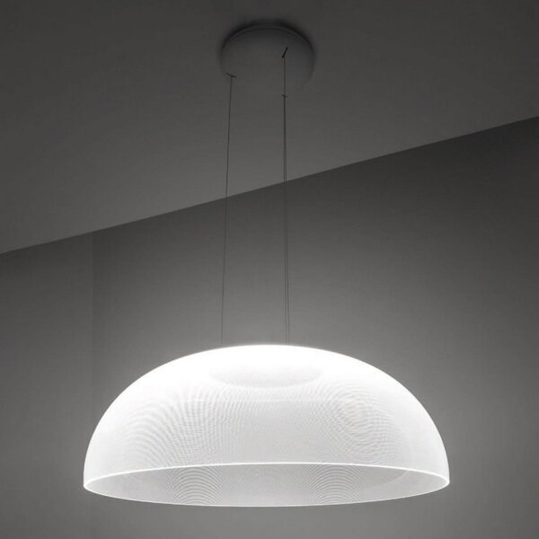 Lampada a sospensione Stilnovo, Demì, dimmerabile, Trasparente, Soggiorno, Plastica, Moderno