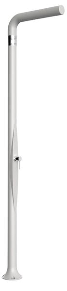 Doccia da Esterno Giardino Miscelatore Arkema Funny Yang Bianco