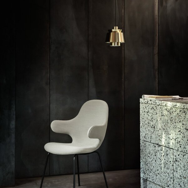 Lampada a sospensione &Tradition, Utzon JU1, dimmerabile, Dorato / Ottone, Soggiorno, Metallo, Design