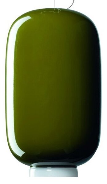 Lampada a sospensione Foscarini, dimmerabile, Verde, Sala da pranzo, Vetro