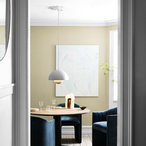 Lampada a sospensione &Tradition, dimmerabile, Bianco, Soggiorno, Metallo, Design
