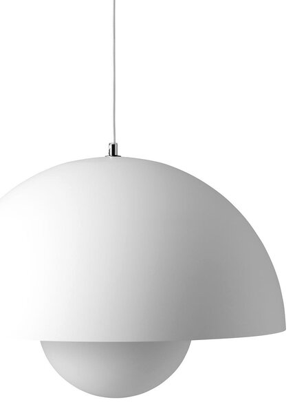 Lampada a sospensione &Tradition, dimmerabile, Bianco, Soggiorno, Metallo, Design