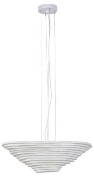 Lampada a sospensione Forestier, Nebulis, dimmerabile, Bianco, Soggiorno, Tessuto / Tessile, Design