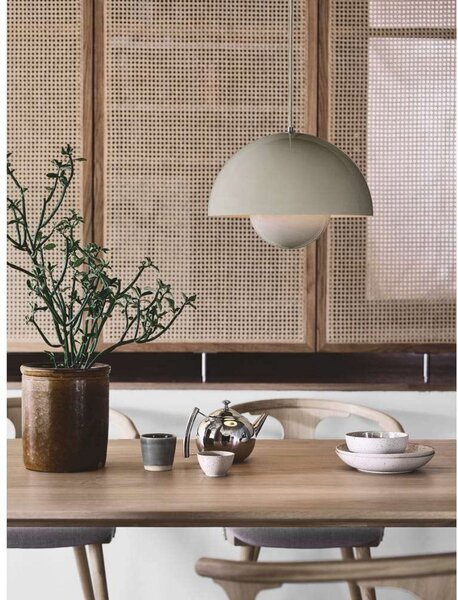 Lampada a sospensione &Tradition, Flowerpot VP7, dimmerabile, Nero, Soggiorno, Metallo, Design