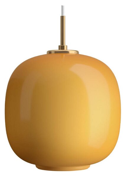 Lampada a sospensione Louis Poulsen, Arancione, Soggiorno, Vetro