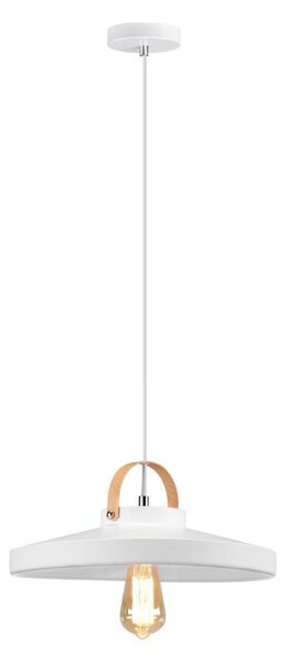 Lampadario a sospensione con filo NEXT 1xE27/60W/230V bianco