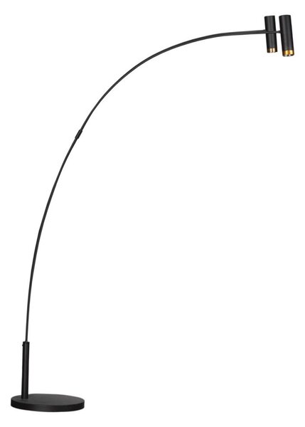 ByRydens 4100920-4002 - Lampada con piedistallo PULS 2xGU10/5W/230V nero