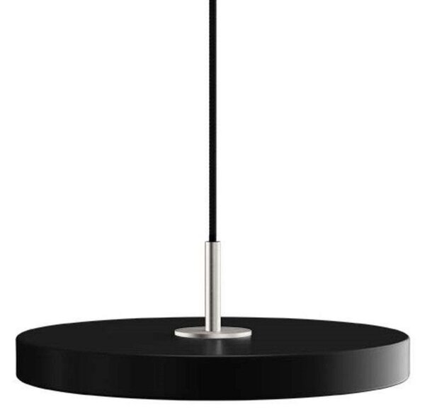 Asteria Lampada a Sospensione Mini Black/Steel Top - UMAGE