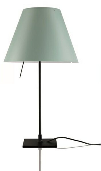 Costanzina Lampada da Tavolo Nero/Comfort Green - Luceplan