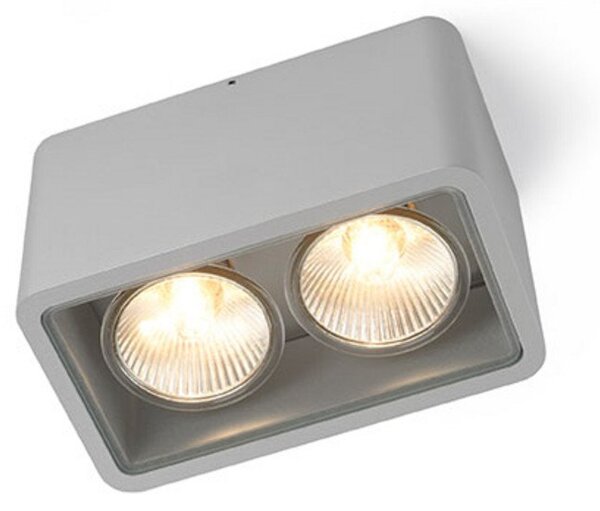 Plafoniera Trizo21, Metallizzato, Soggiorno, Alluminio
