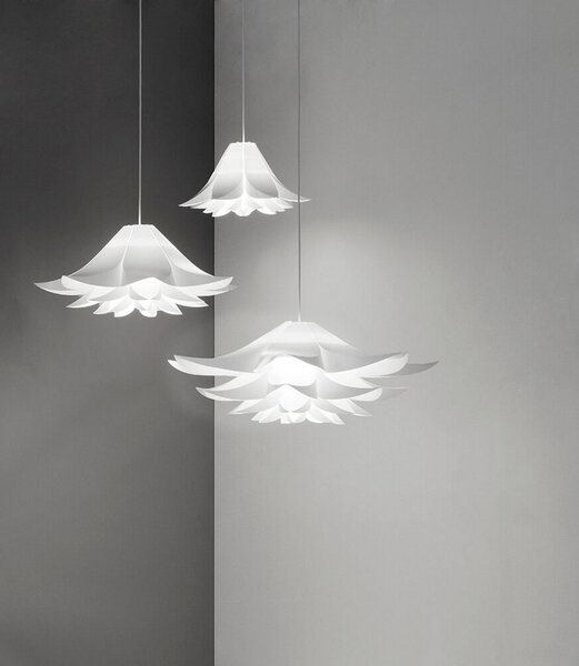 Lampada a sospensione Normann Copenhagen, Bianco, Soggiorno, Plastica