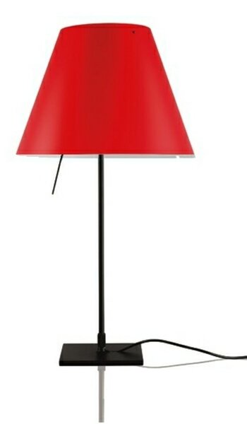 Lampade da tavolo Luceplan, Rosso, Soggiorno, Alluminio