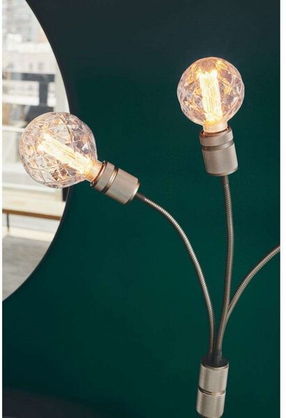 Lampada da terra Halo Design, Nero, Soggiorno, Metallo