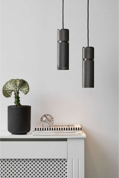 Lampada a sospensione Halo Design, Grigio, Sala da pranzo, Metallo