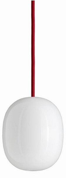 Lampada a sospensione Piet Hein, Bianco, Sala da pranzo, Vetro