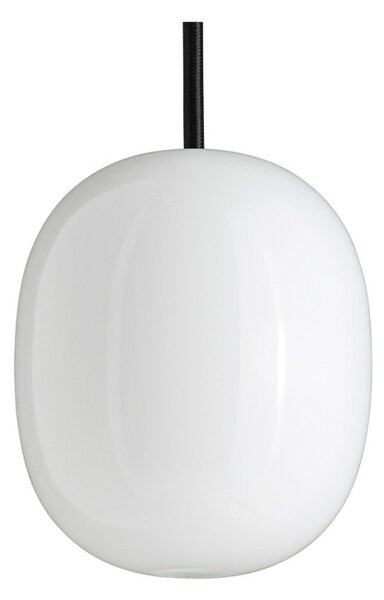 Lampada a sospensione Piet Hein, Bianco, Sala da pranzo, Vetro