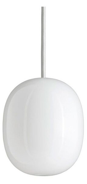 Lampada a sospensione Piet Hein, Bianco, Sala da pranzo, Vetro
