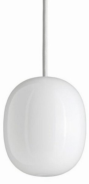 Lampada a sospensione Piet Hein, Bianco, Sala da pranzo, Vetro
