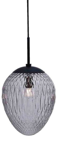 Lampada a sospensione Halo Design, Grigio, Soggiorno, Vetro