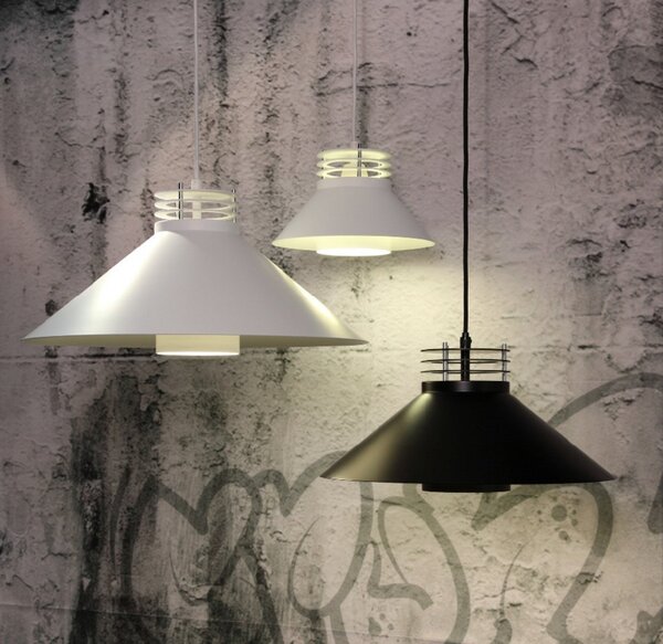Lampada a sospensione CPH Lighting, Bianco, Soggiorno, Alluminio
