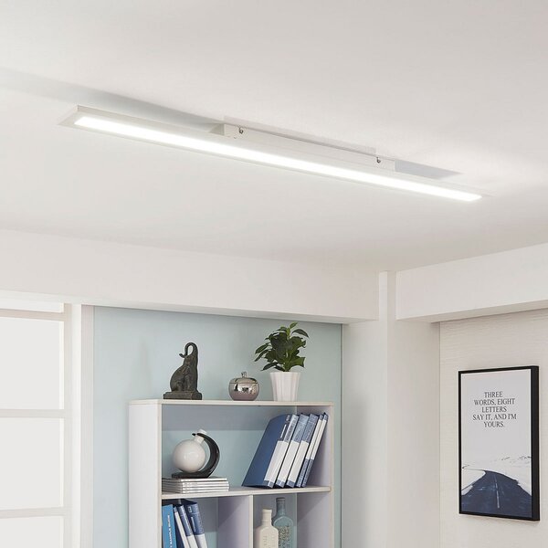 Plafoniera Arcchio, Arya, dimmerabile, Bianco, Studio / Ufficio, Plastica, Moderno