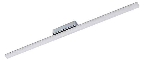 Plafoniera Lindby, Levke, dimmerabile, Bianco, Bagno, Plastica, Moderno