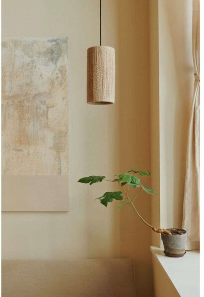 Lampada a sospensione Made By Hand, Beige, Cucina, Tessuto / Tessile, Vintage