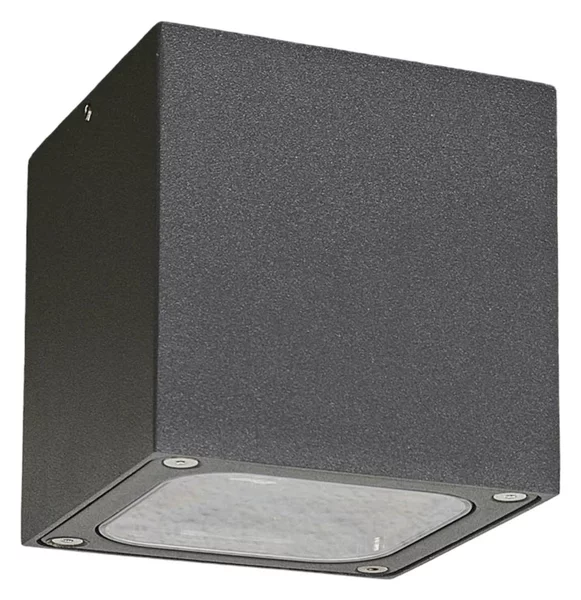Tanea LED Plafoniera da esterno 10x10 Grigio scuro - Lucande
