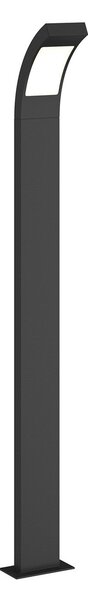Lampade da esterno Lucande, Juvia, Nero, Balcone, Alluminio, Moderno