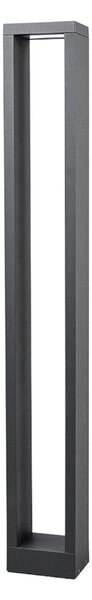 Lampade da esterno Lucande, Jupp, Nero, Terrazza, Alluminio, Moderno