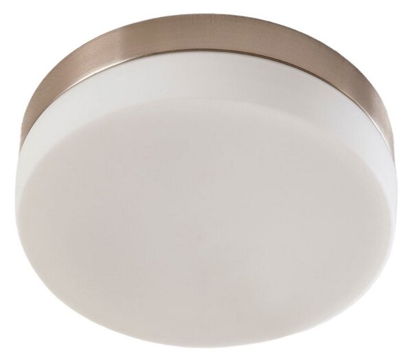 Plafoniera Lindby, Amilia, dimmerabile, Metallizzato, Bagno, Vetro, Moderno