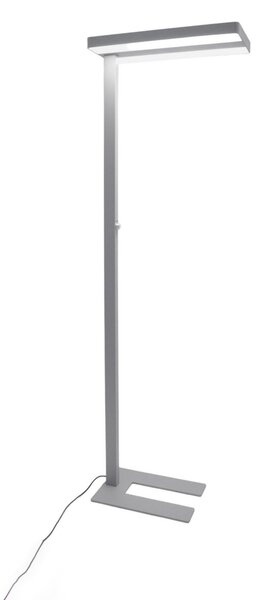 Lampada da terra Arcchio, Logan Neo, dimmerabile, Metallizzato, Studio / Ufficio, Alluminio, Moderno