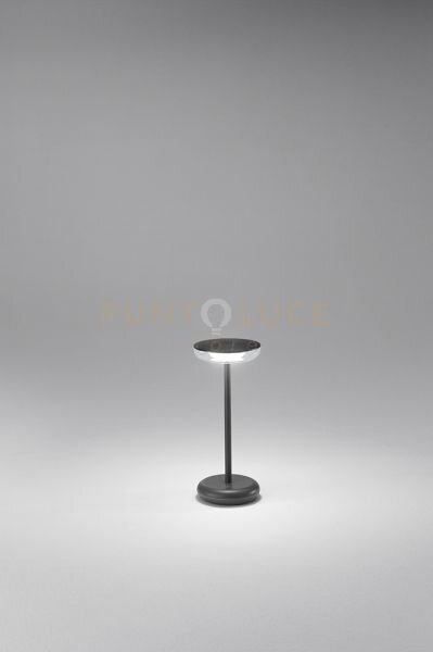 Lampada da tavolo ricaricabile a batterie soap ip44 led 2w 3000k 18