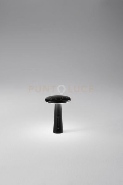 Astro lampada da tavolo ricaricabile a batterie colore nero a led 4