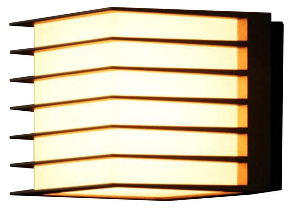 Lampade da esterno Nordlux, Fluktus, dimmerabile, Nero, Metallo, Moderno