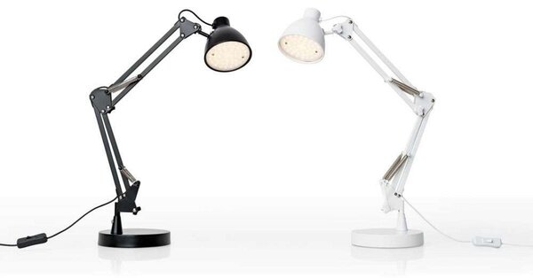 Lampade da tavolo Halo Design, Bianco, Studio / Ufficio, Alluminio