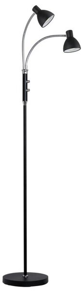 Lampada da terra Halo Design, Nero, Soggiorno, Metallo