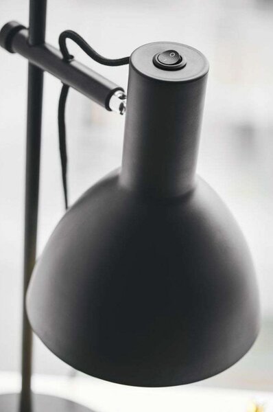 Lampada da terra Halo Design, Nero, Soggiorno, Metallo
