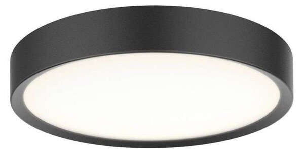 Plafoniera Halo Design, dimmerabile, Nero, Soggiorno, Plastica