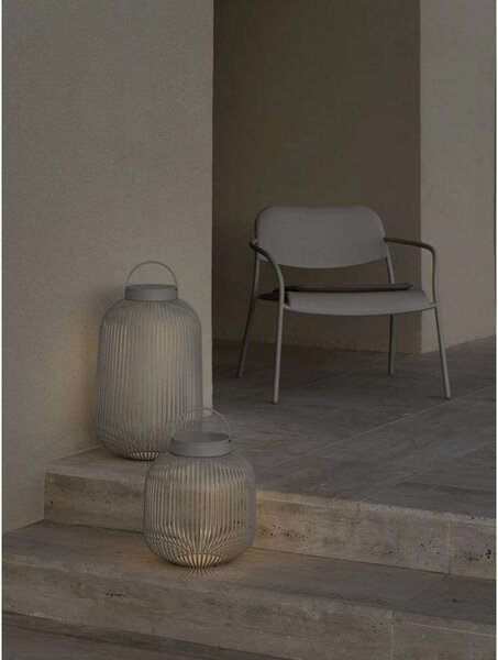 Lampade da esterno Blomus, dimmerabile, Grigio, Terrazza, Alluminio