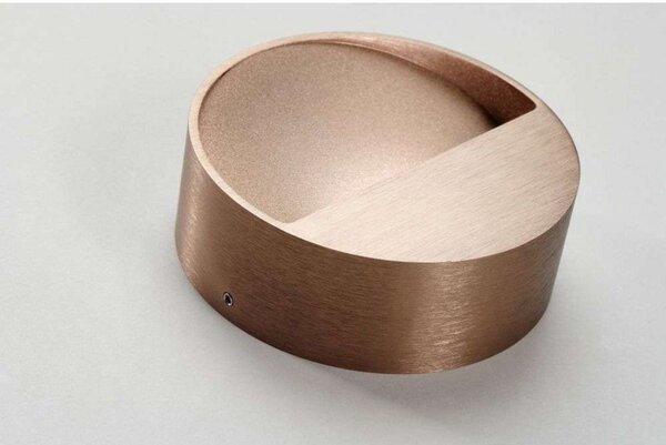 Applique da parete LIGHT-POINT, dimmerabile, Bronzo / Ottone anticato, Terrazza, Alluminio